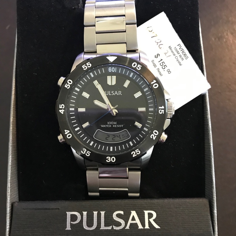 ❌SOLD❌Pulsar Analog-Digital Mens Watch NEW!!